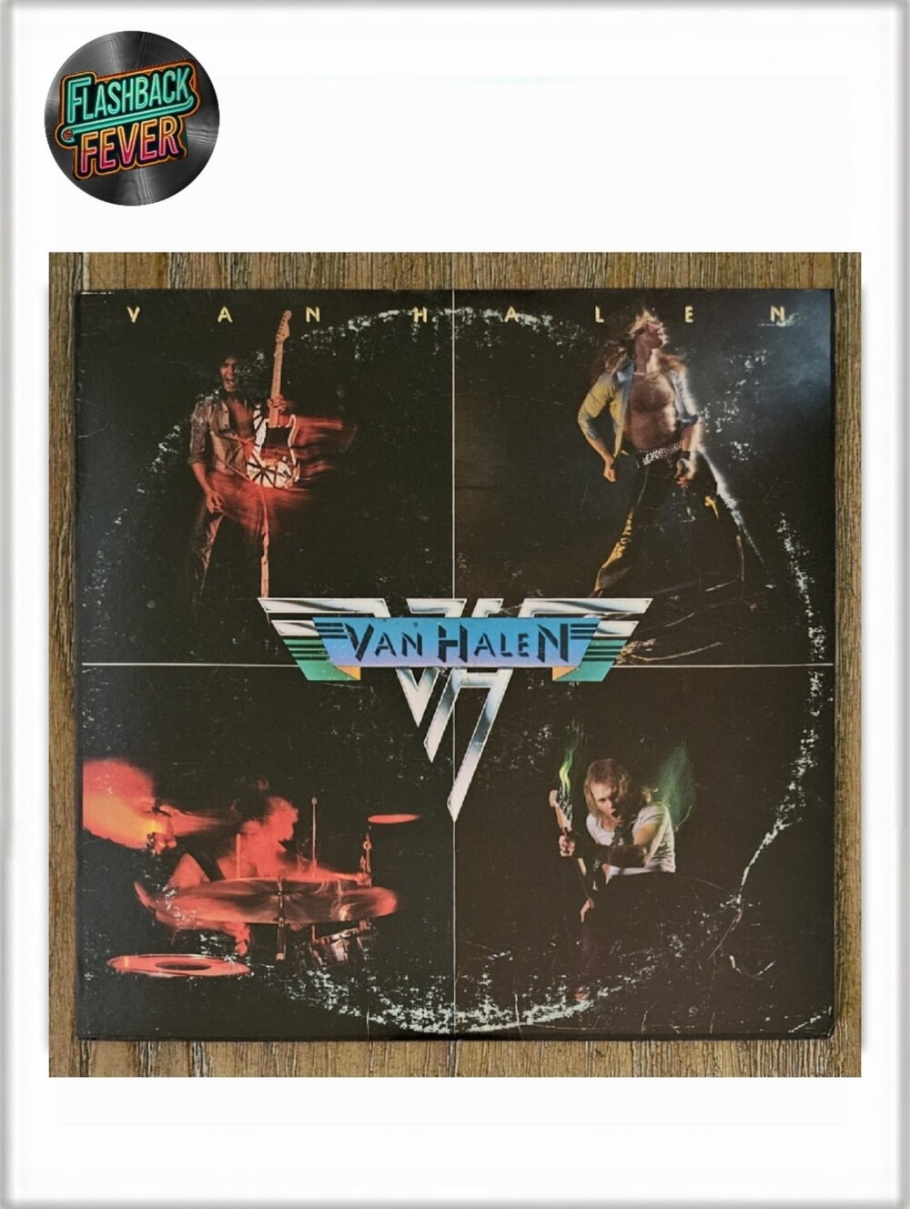 VAN HALEN•Van Halen•1978 US (#BSK 3075) Goldisc, 1st Pressing